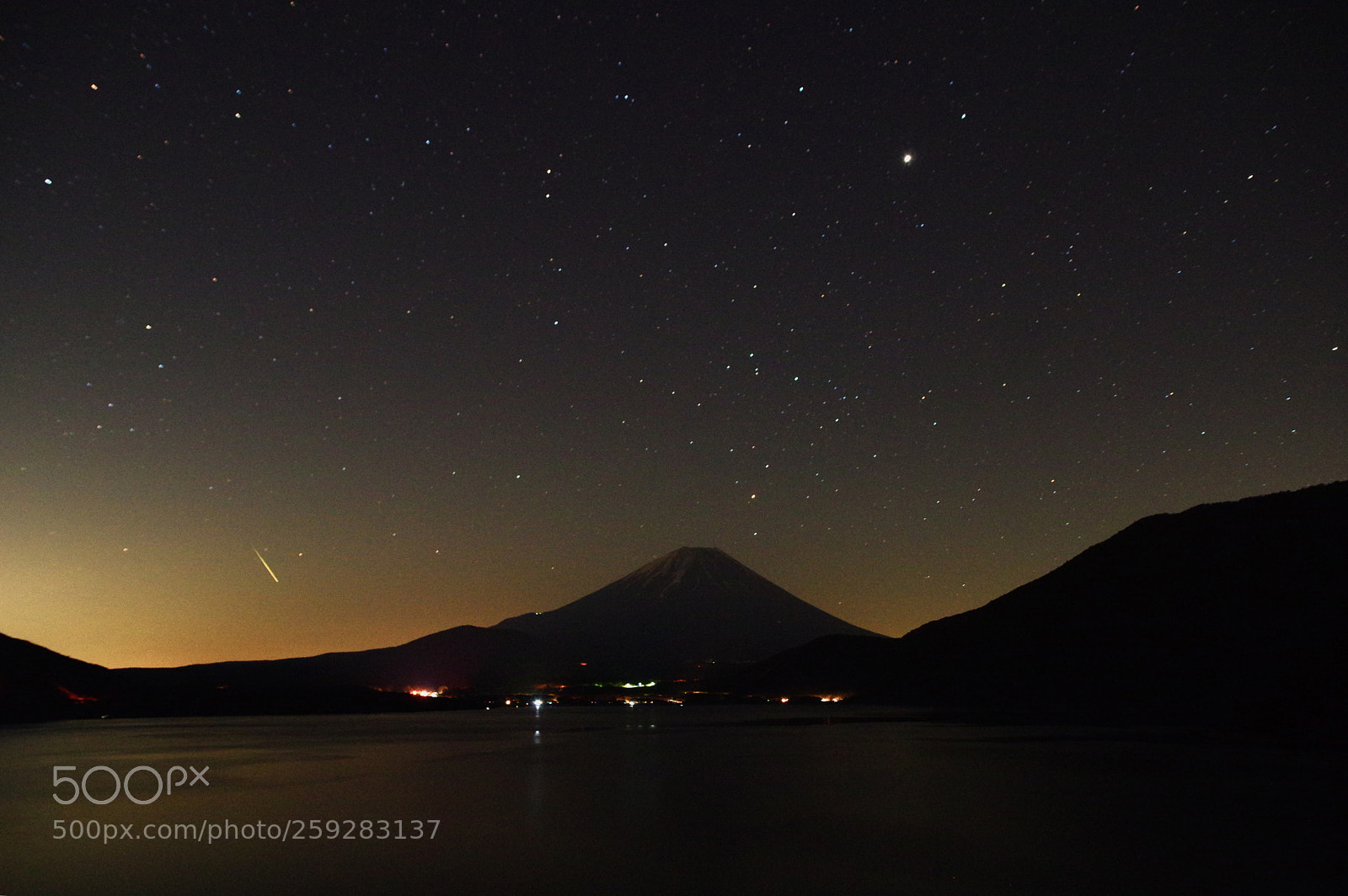 Pentax K-3 II sample photo. Fuji under the starry photography
