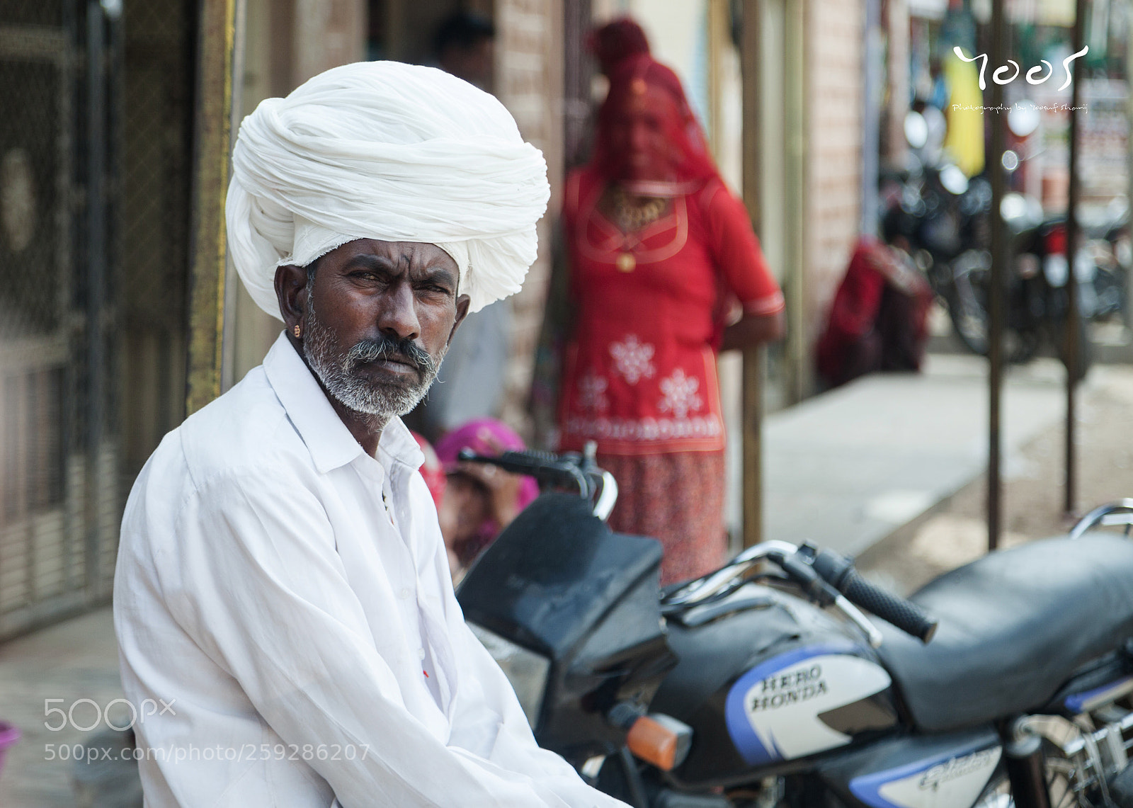 Canon EOS 5D Mark II sample photo. A rajasthani man in photography
