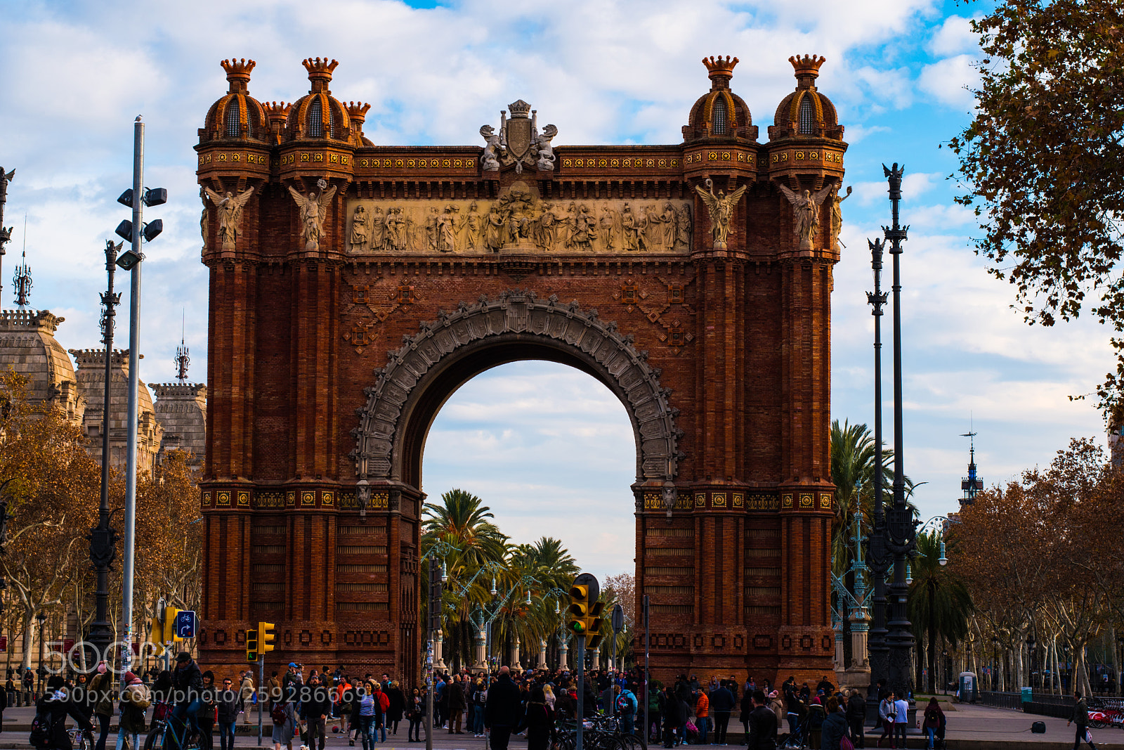 Nikon D5500 sample photo. Arc de triomf photography
