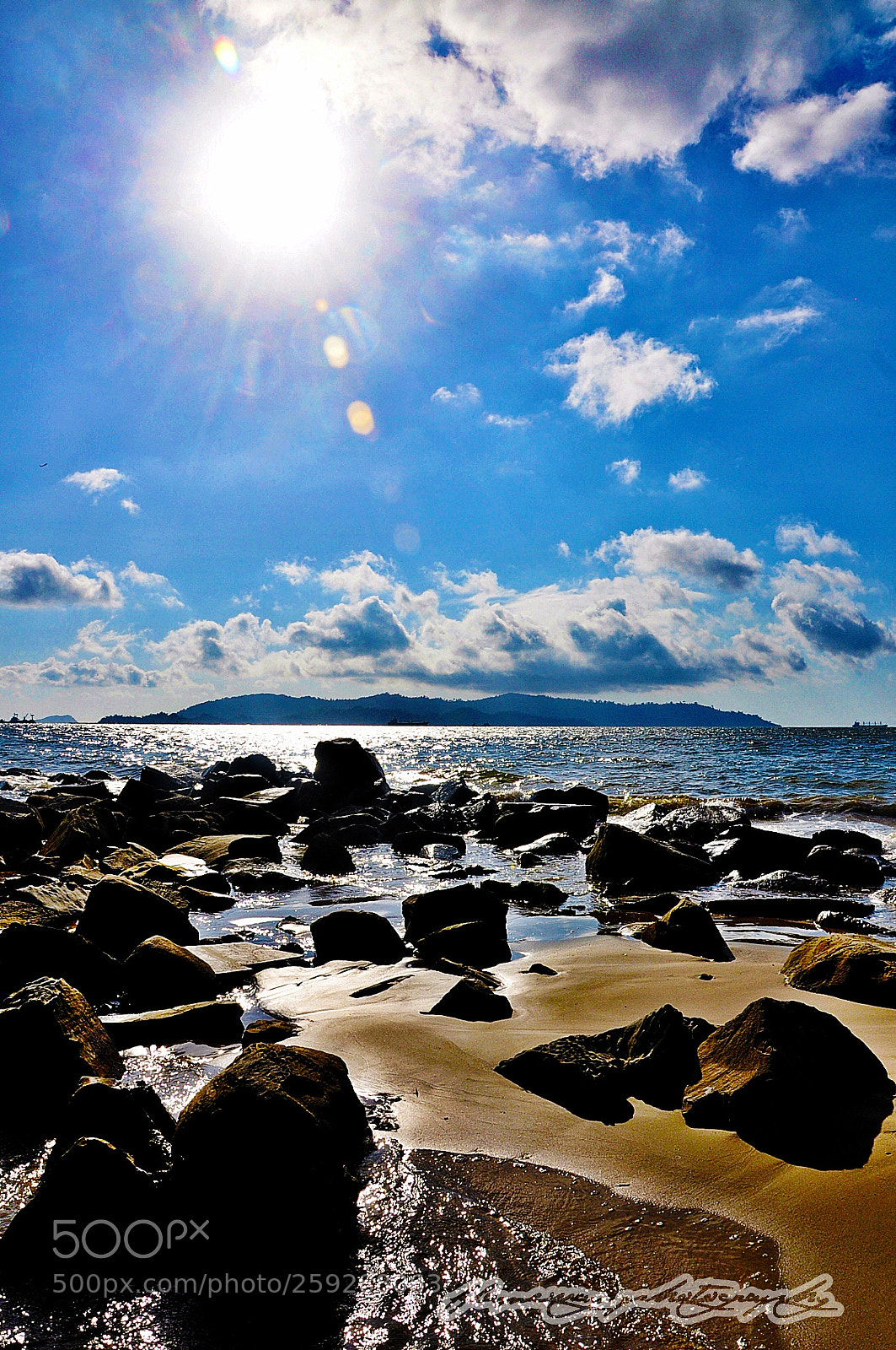 Nikon D90 sample photo. Beach view photography