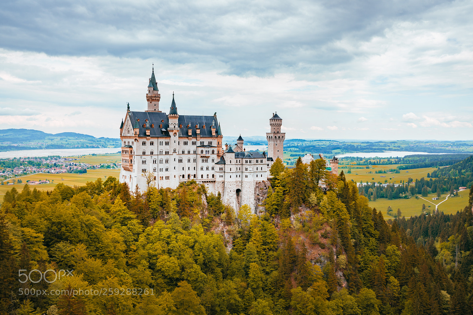 Sony a7R II sample photo. Neuschwanstein photography