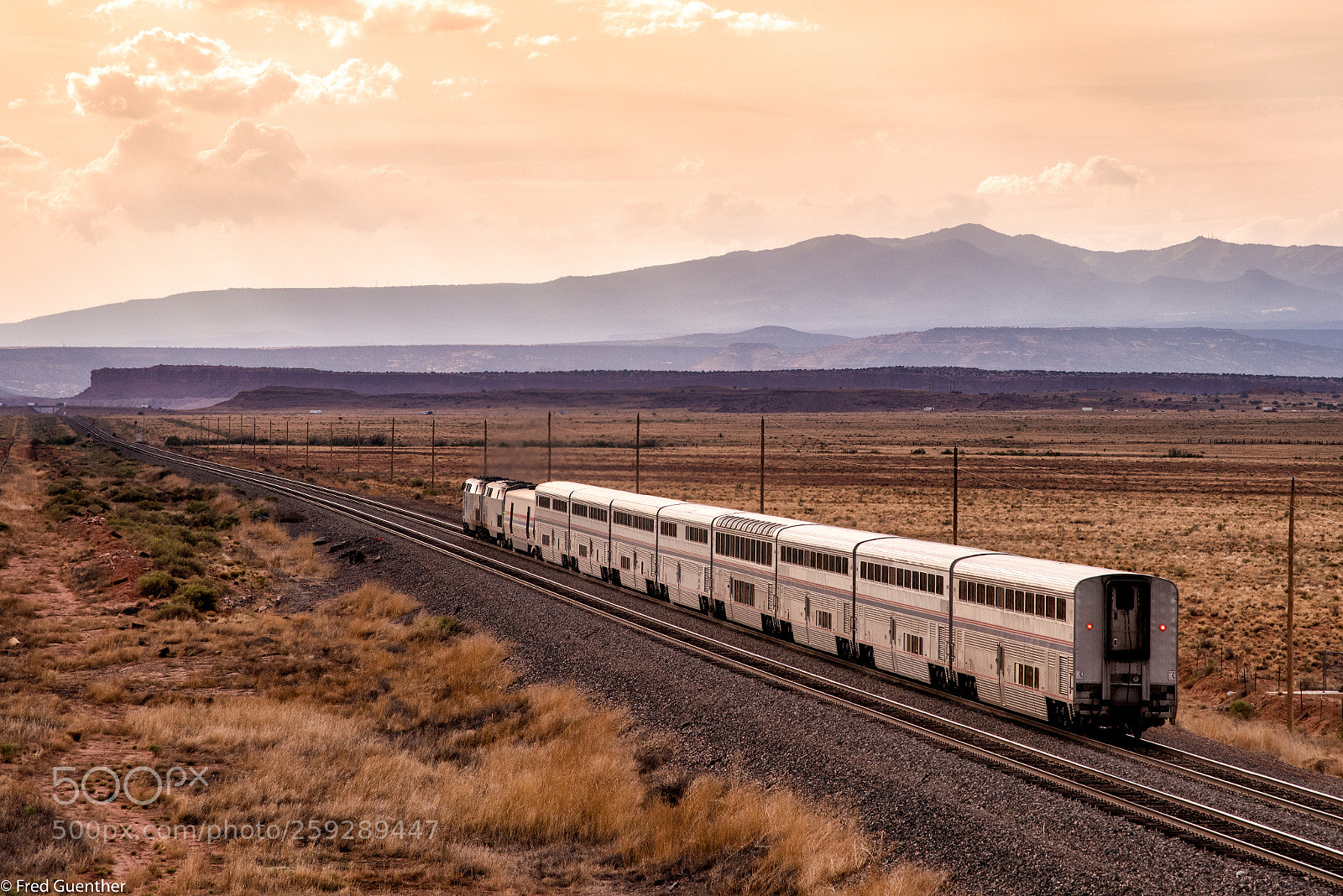 Nikon D810 sample photo. Amtrak southwest chief heads photography