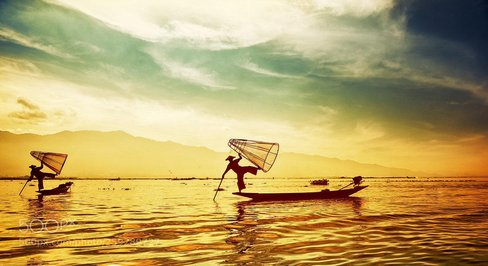 Nikon D750 sample photo. The inle lake sunset photography