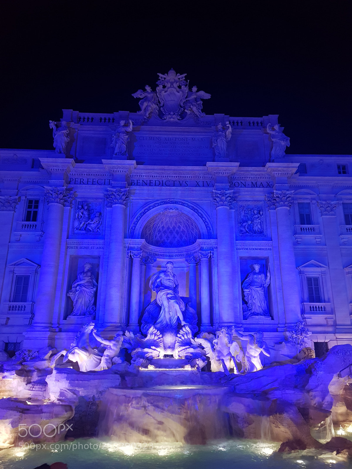 Samsung Galaxy S8+ sample photo. Fontana di trevi photography
