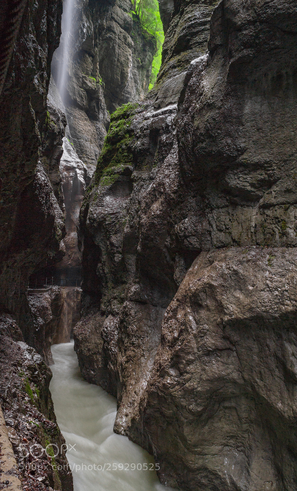 Nikon D3100 sample photo. Partnachklamm photography