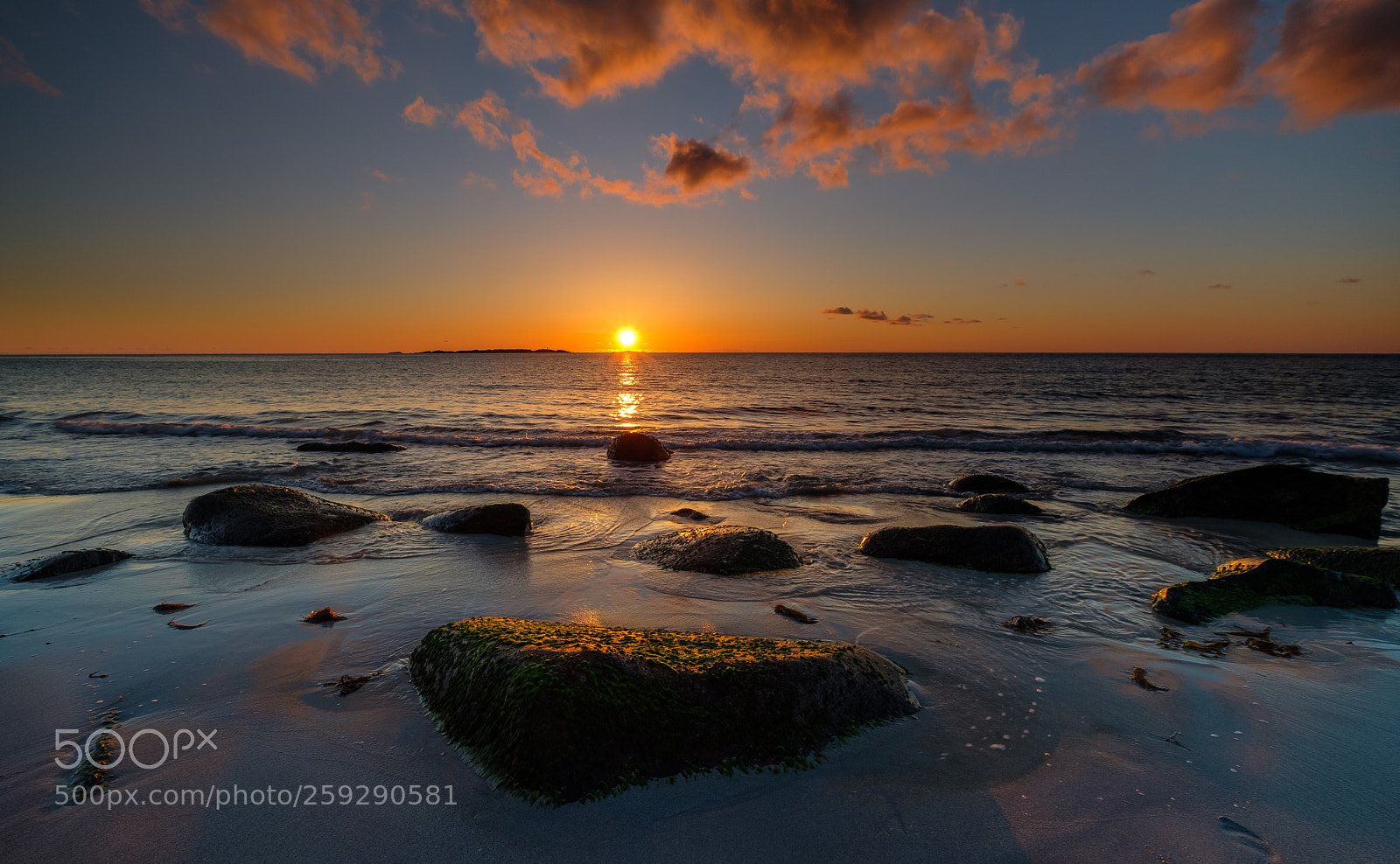 Fujifilm X-T2 sample photo. Sunset at uttakleiv photography