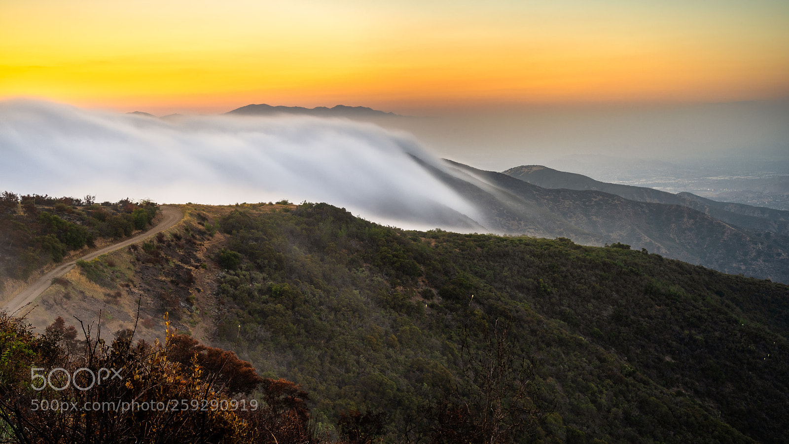 Sony a7 II sample photo. Hiking in the santa photography