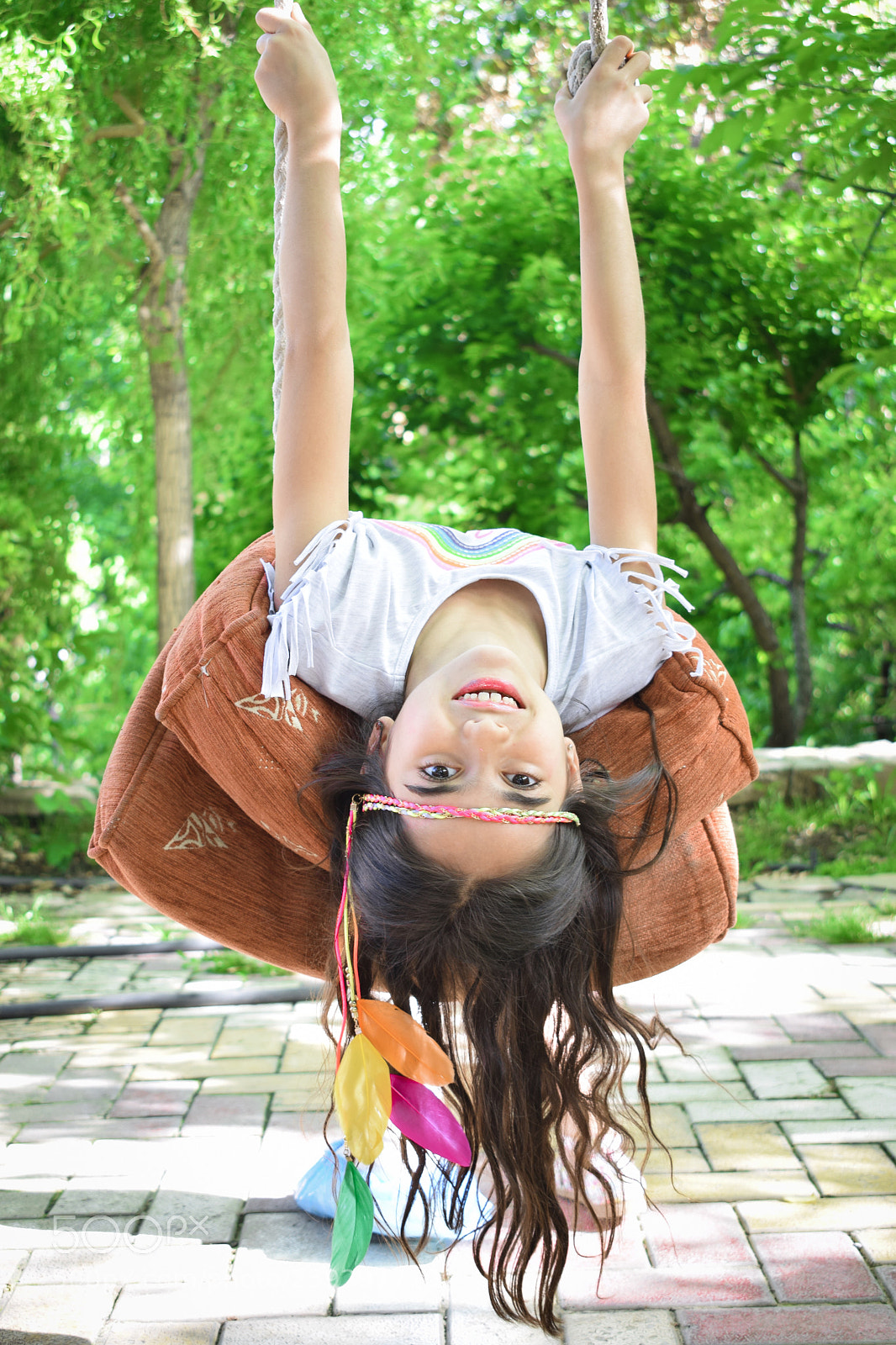 Nikon D5300 sample photo. Swinger kid photography
