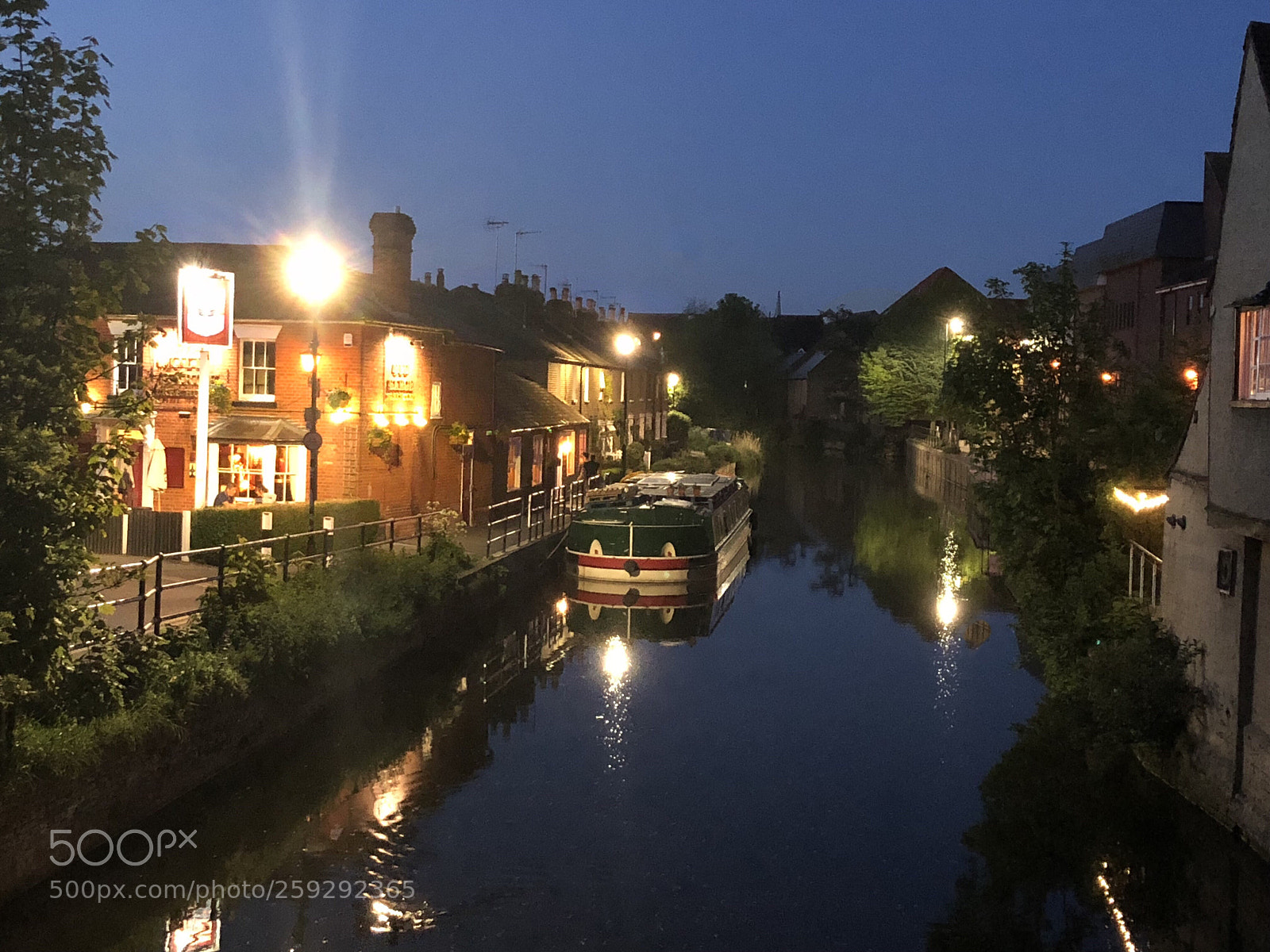 Apple iPhone X sample photo. The old barge, hertford  photography