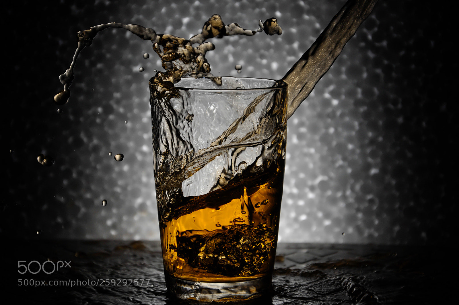 Nikon D90 sample photo. Water splash photography