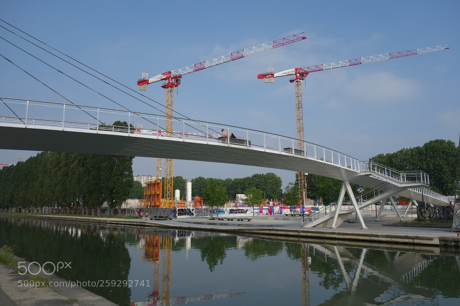 Sony Cyber-shot DSC-RX100 sample photo. Passerelle ourcq photography