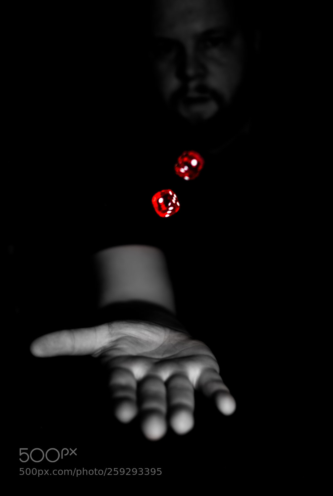 Fujifilm X-T2 sample photo. Flying dices photography