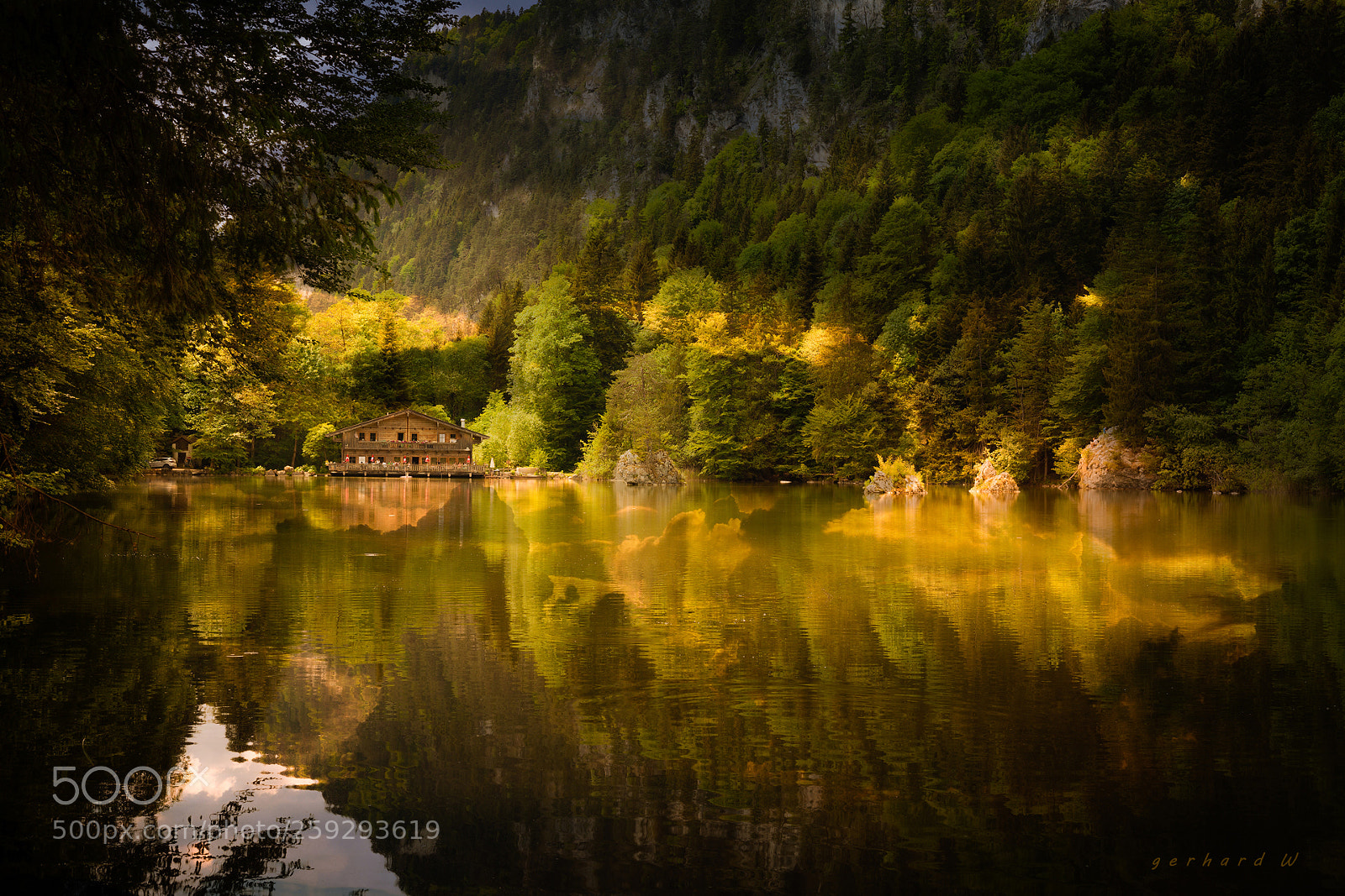 Canon EOS 5D Mark II sample photo. Lake hut photography
