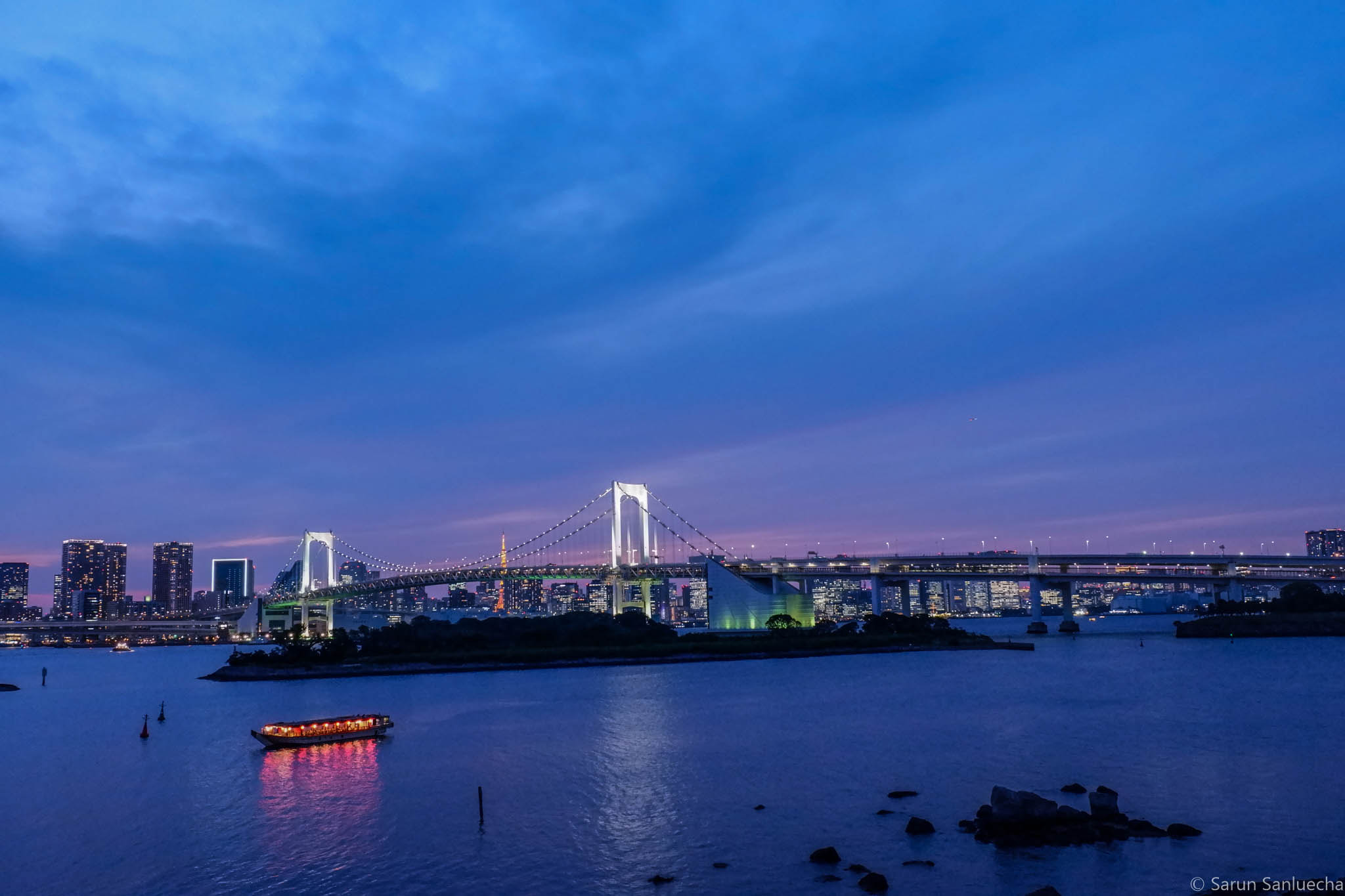 Fujifilm X-A3 sample photo. Odaiba photography