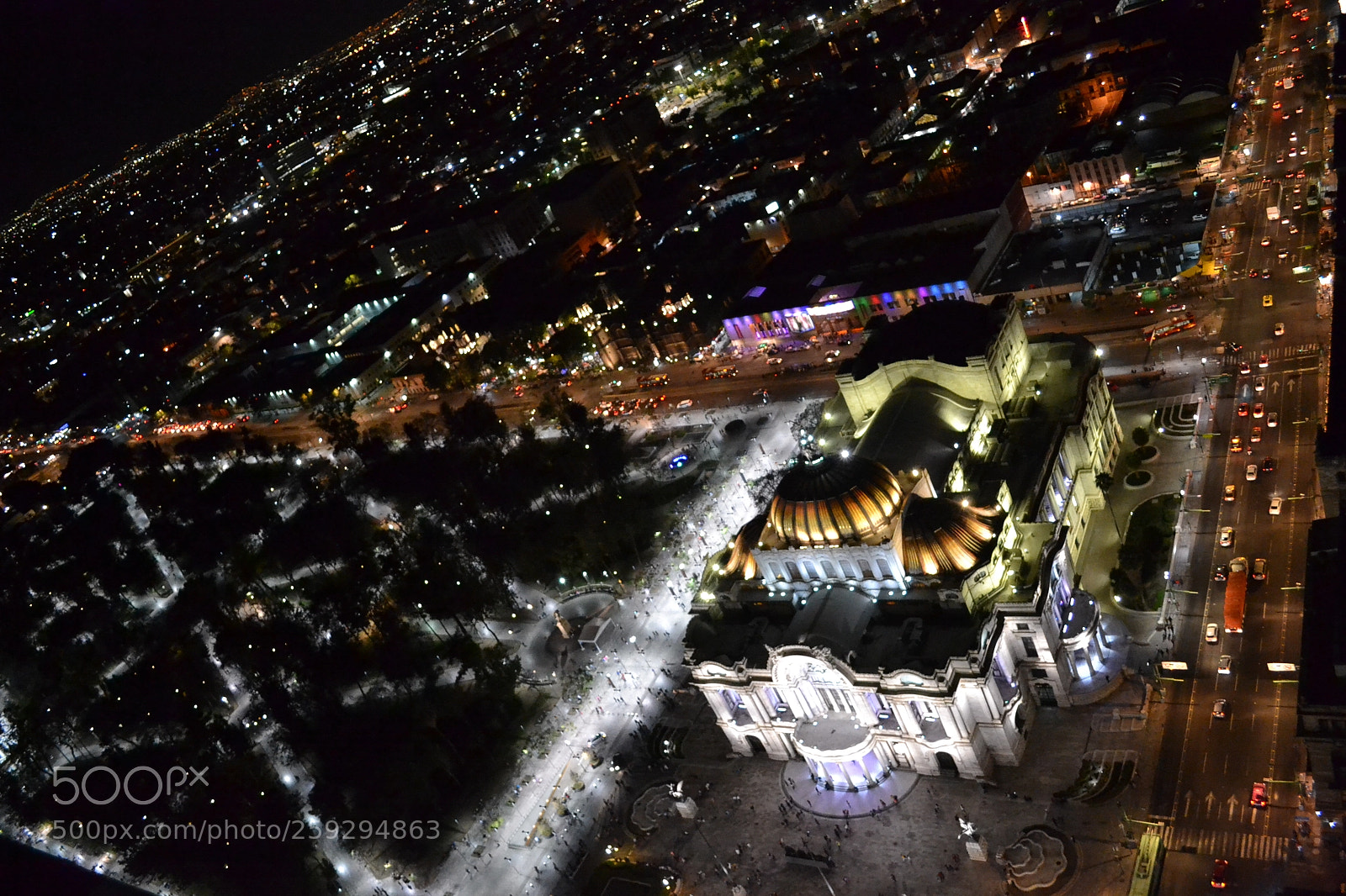 Nikon D3100 sample photo. Looking down at cdmx photography