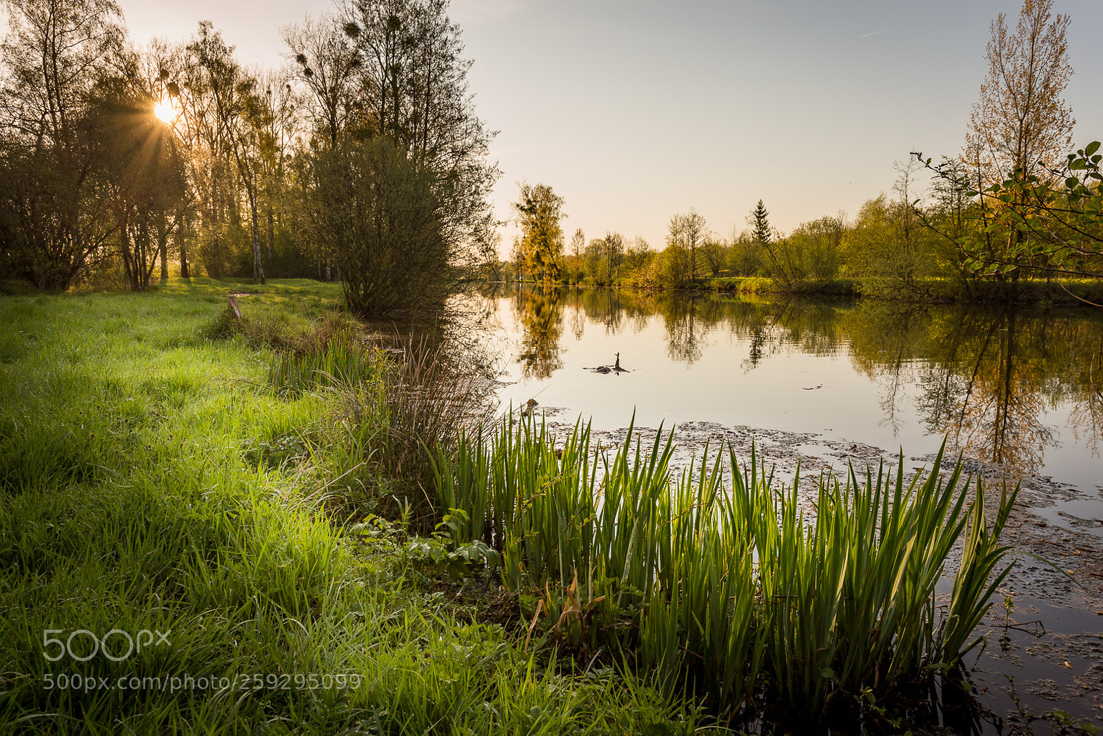 Canon EOS 6D sample photo. Sunrise in the lake photography