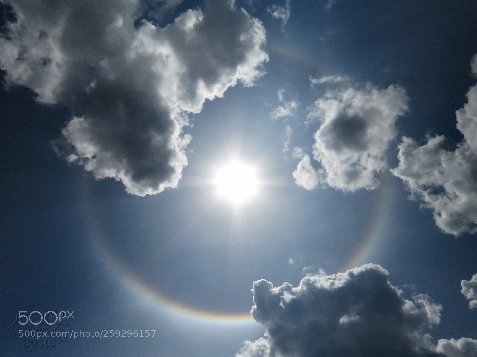 Canon PowerShot SX540 HS sample photo. Sun 22 degrees small halo photography