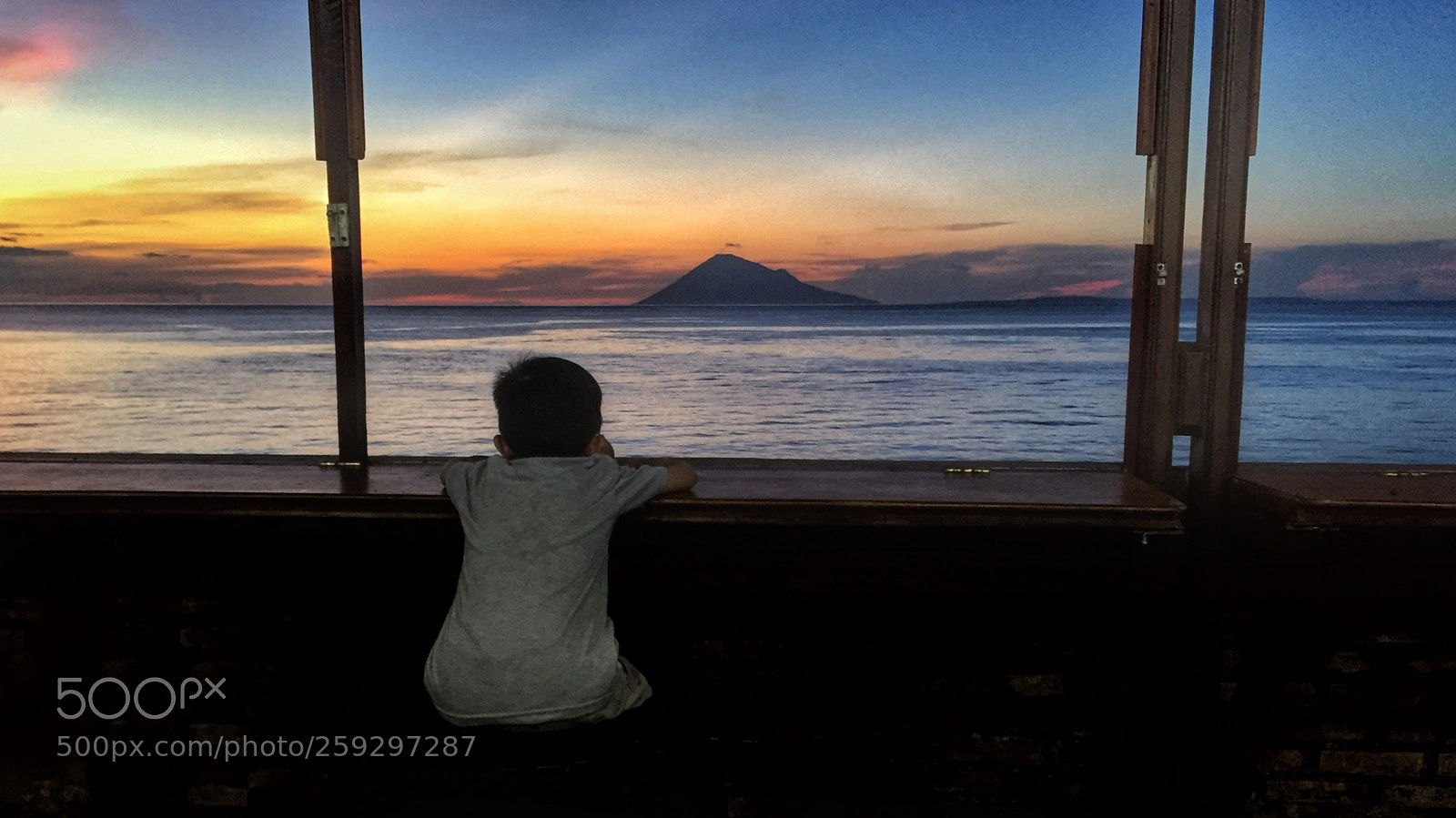 Apple iPhone 6 sample photo. The sunset of manado photography