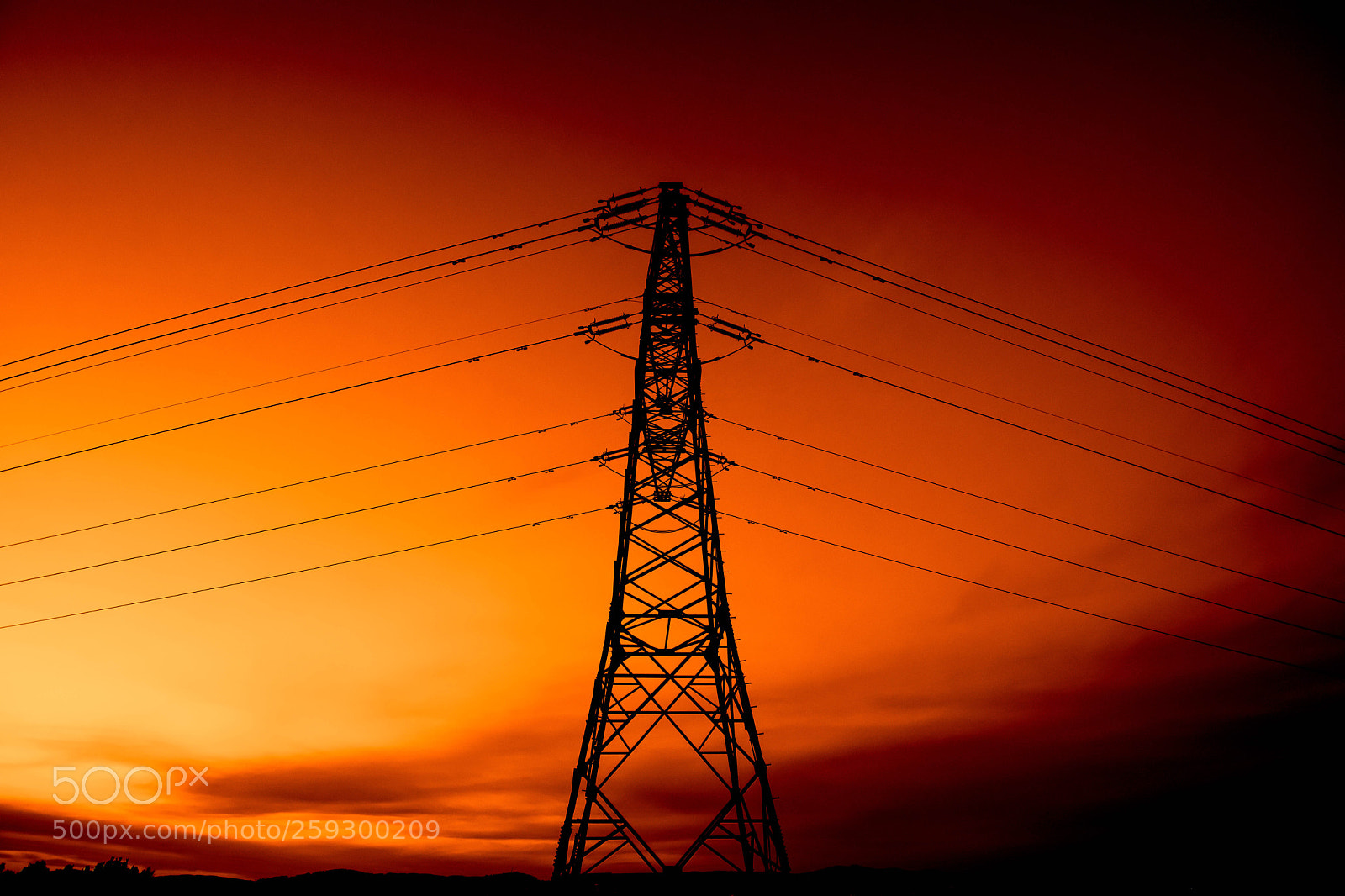 Nikon D5500 sample photo. Power tower  photography