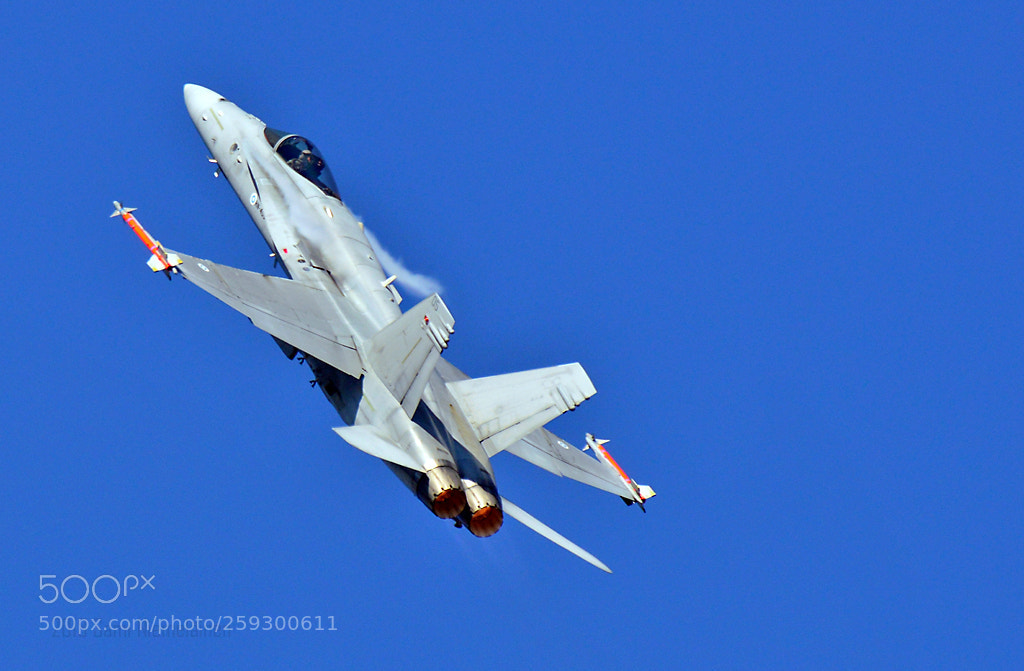 Nikon D3200 sample photo. F-18 hornet - finland photography