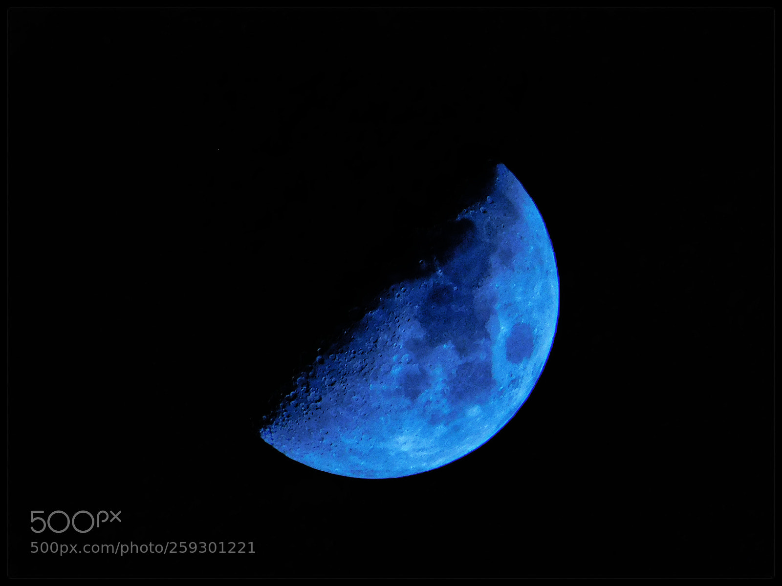 Nikon Coolpix L840 sample photo. Blue moon photography