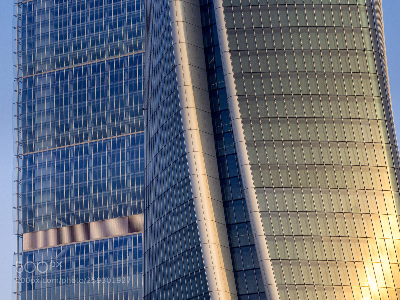 Olympus OM-D E-M10 II sample photo. Hadid and isozaki towers photography