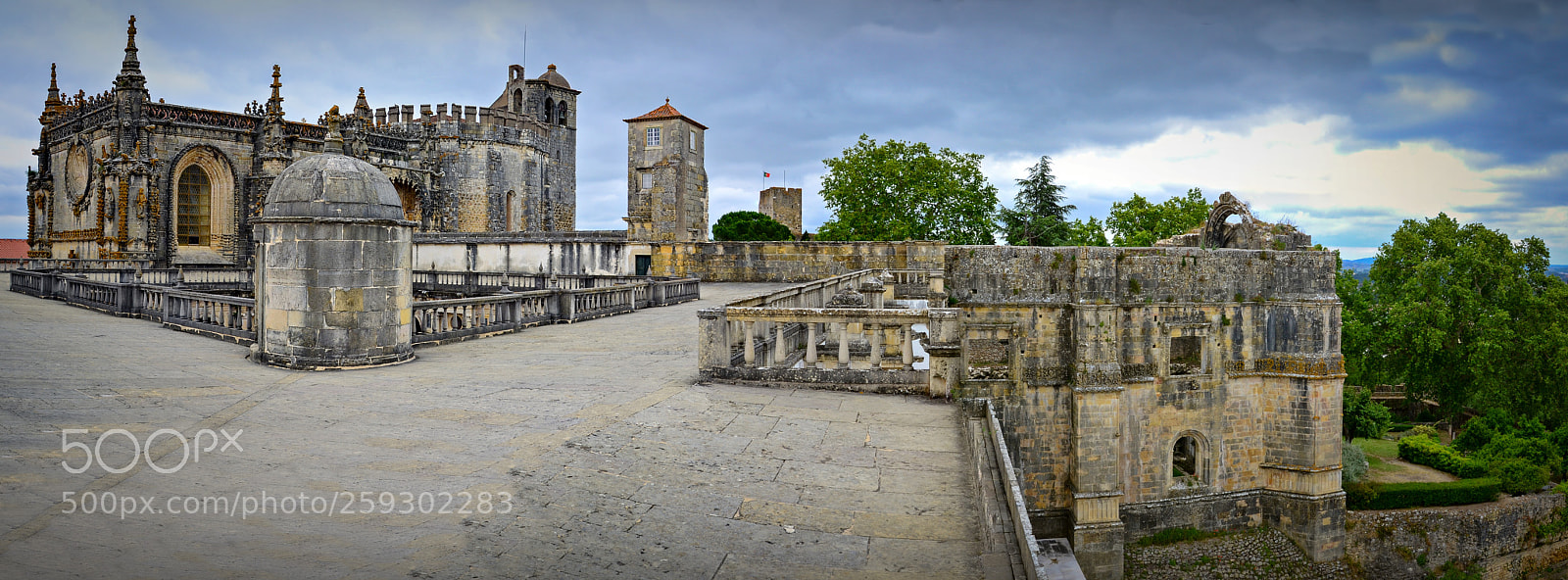 Nikon D3100 sample photo. Convento de cristo photography