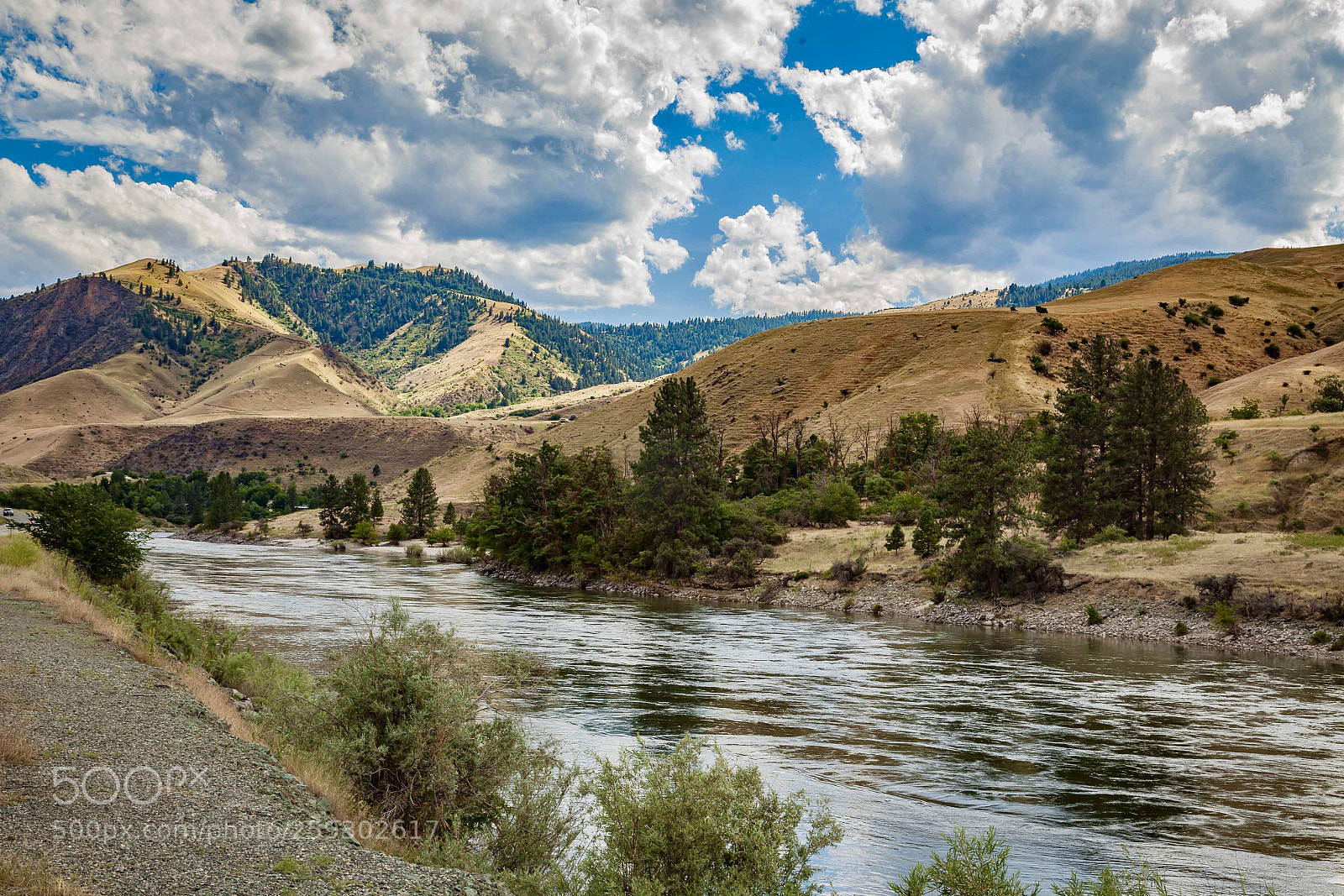 Canon EOS 5D Mark II sample photo. Hell’s canyon idyll photography
