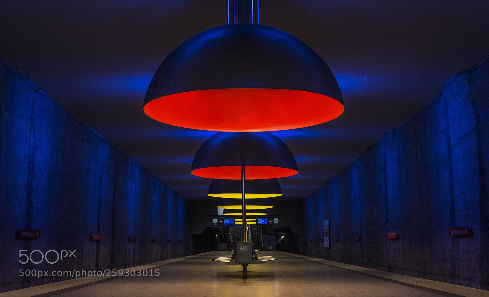 Nikon D810 sample photo. Munich underground photography