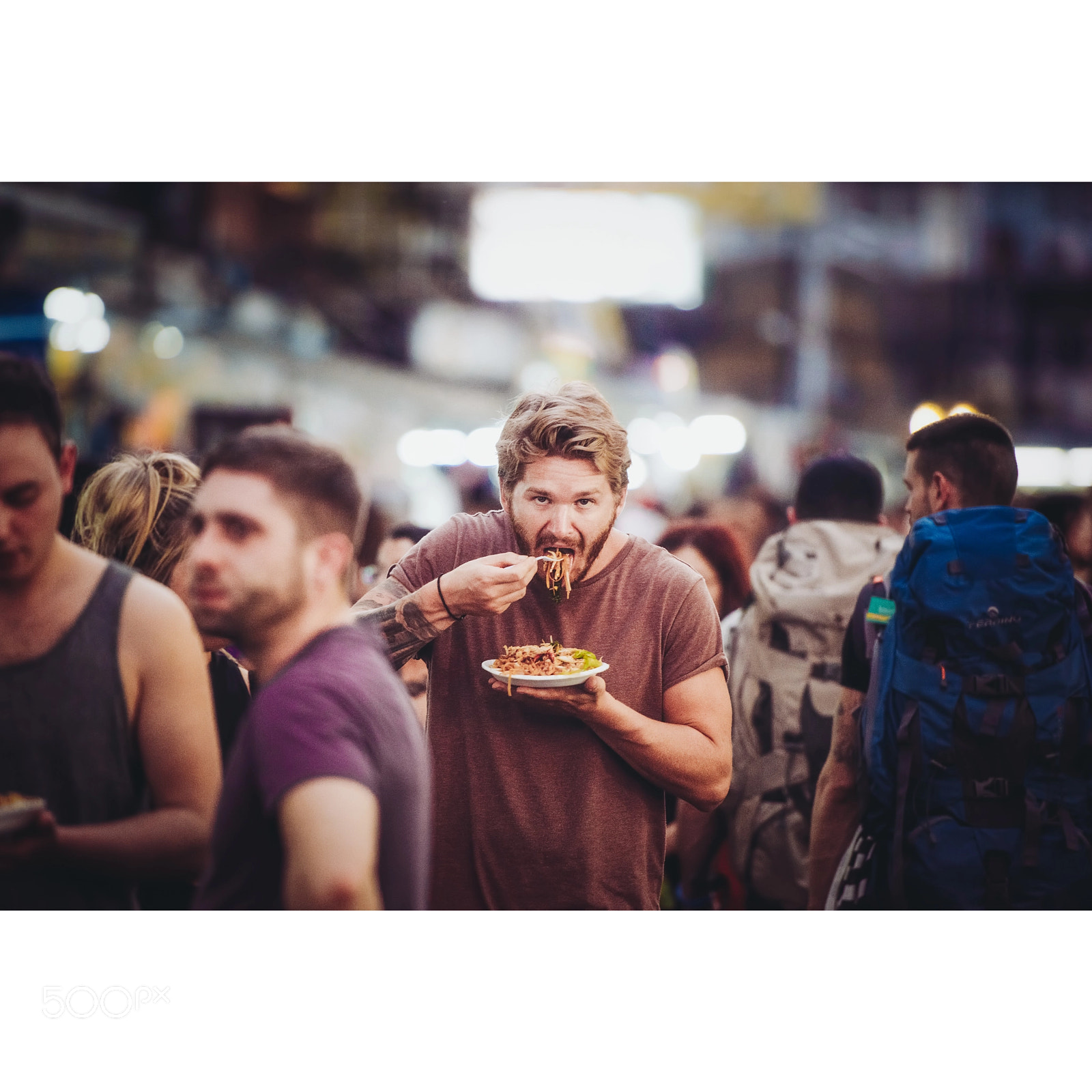 Nikon D810 sample photo. Khao san road photography