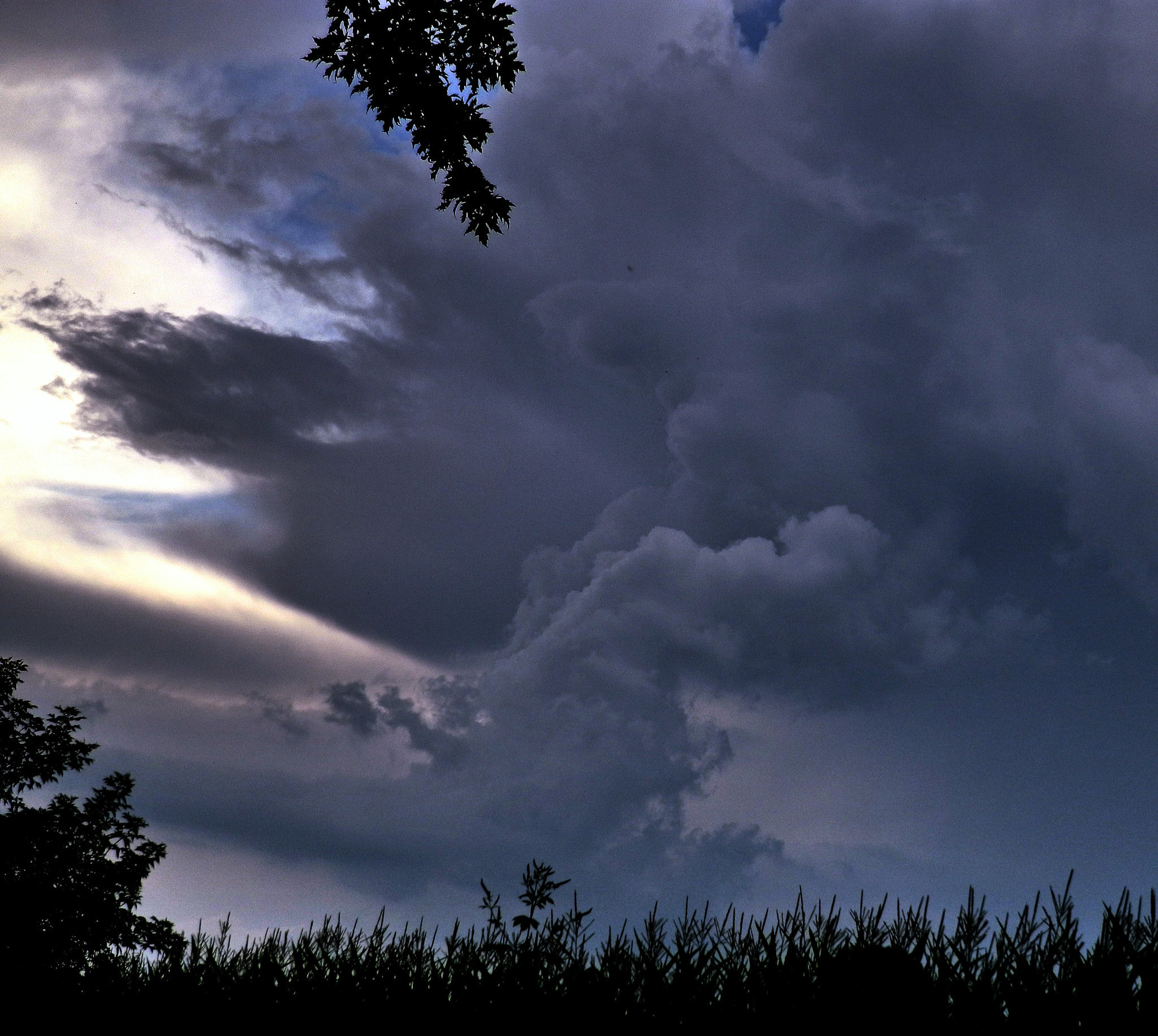 Olympus SP-610UZ sample photo. Storm clouds photography