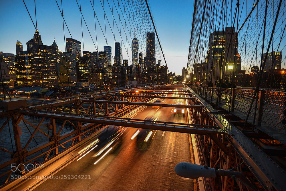 Nikon D750 sample photo. Lights of new york photography