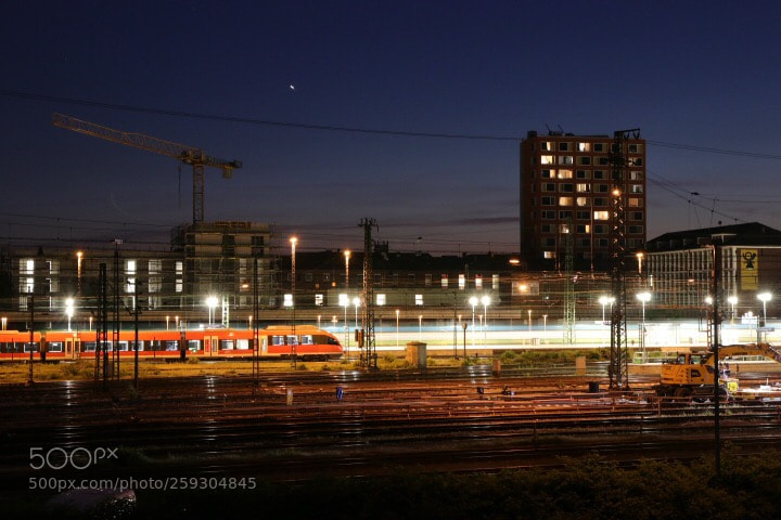 Canon EOS 80D sample photo. Trainstation/münster photography