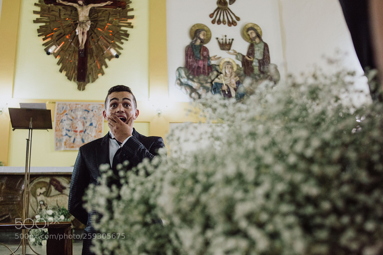 Canon EOS 6D sample photo. Groom's surprise! photography