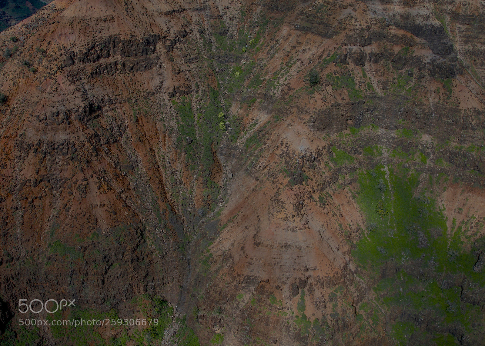 Nikon D300 sample photo. Waimea canyon from directly photography