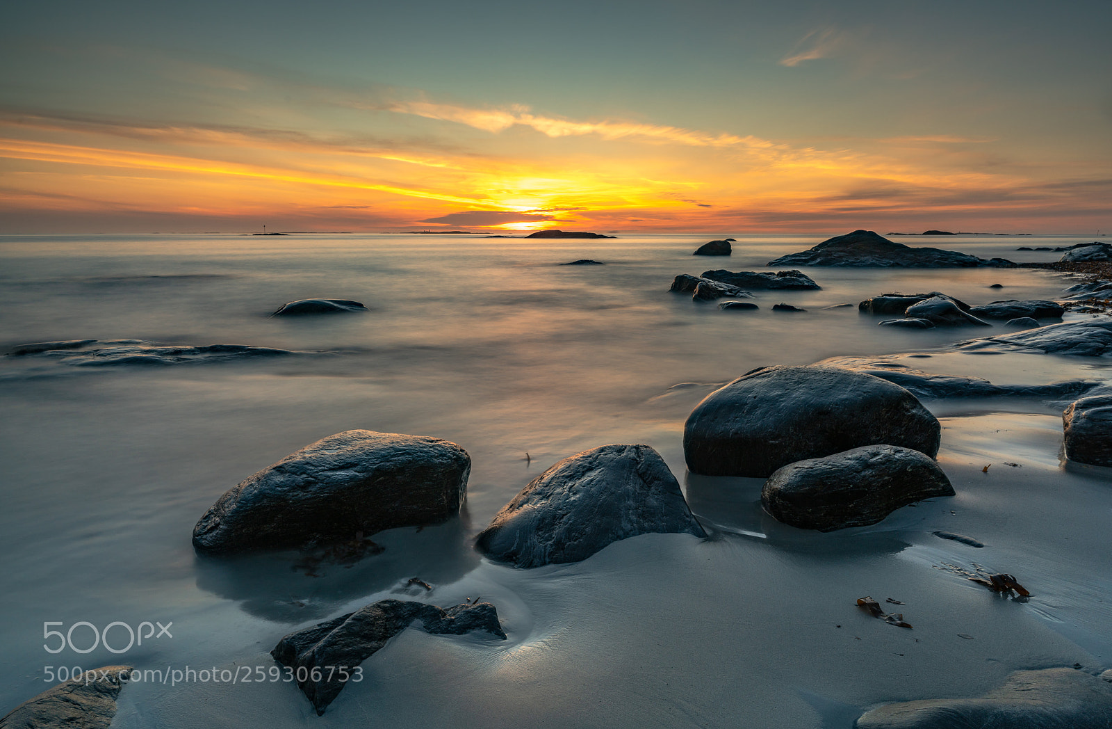 Sony a7R II sample photo. Exploding sunset photography