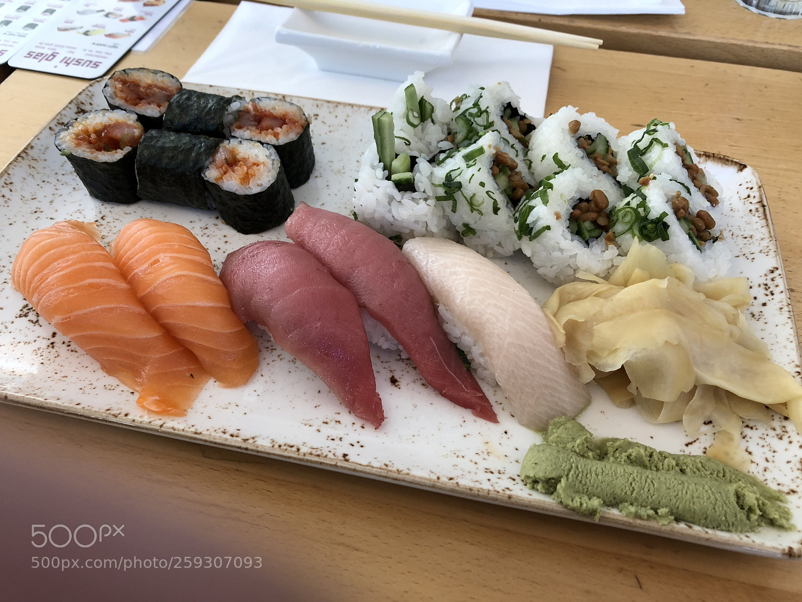 Apple iPhone X sample photo. Sushi photography
