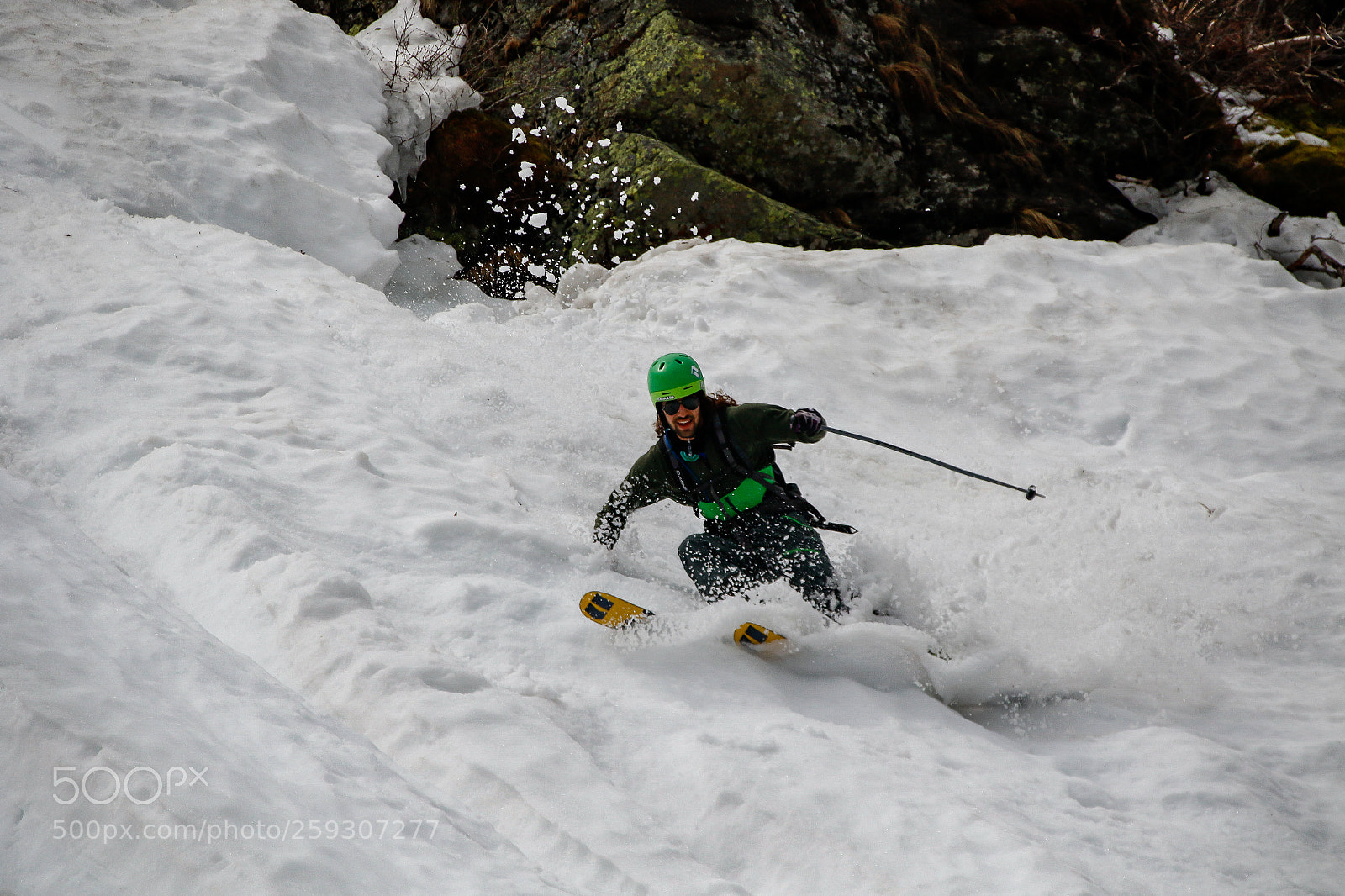 Canon EOS 7D Mark II sample photo. Tuckerman's ravine photography