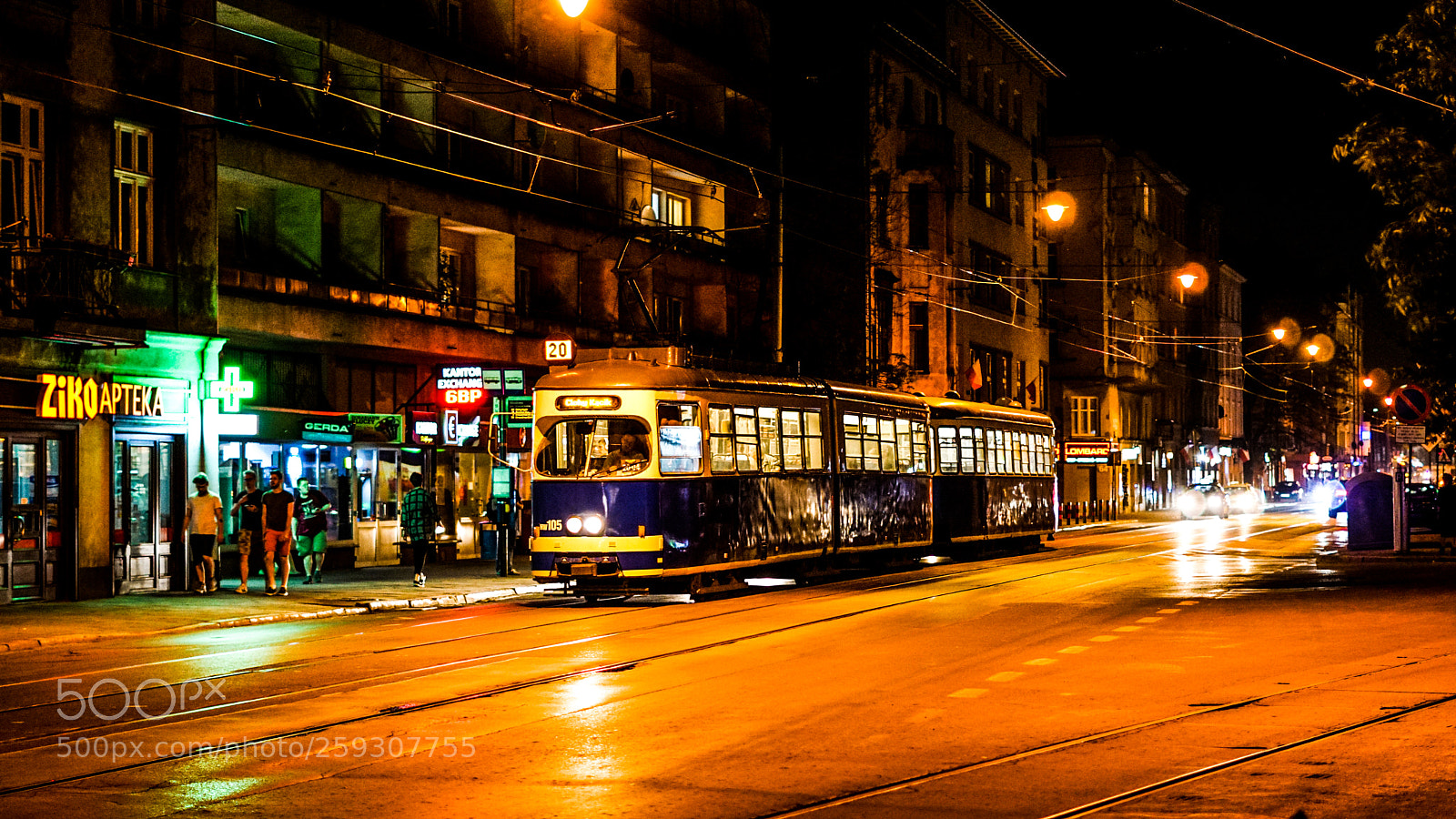 Sony a6000 sample photo. The midnight tram photography