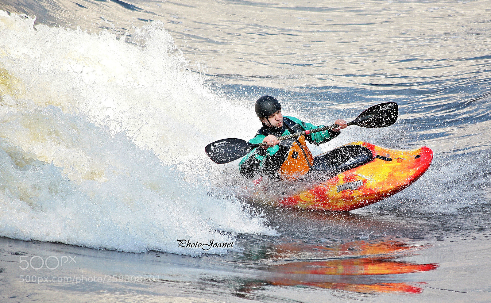 Canon EOS 5D sample photo. Le kayak photography