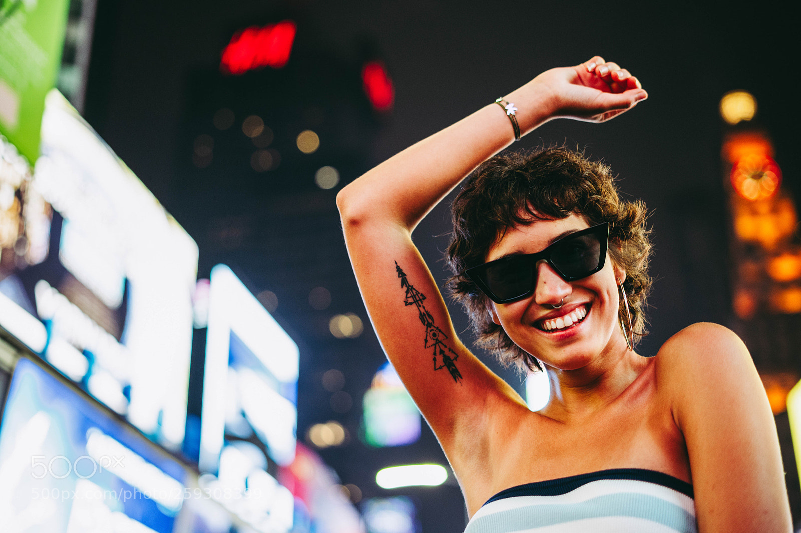 Sony a7 III sample photo. Times square with ines photography