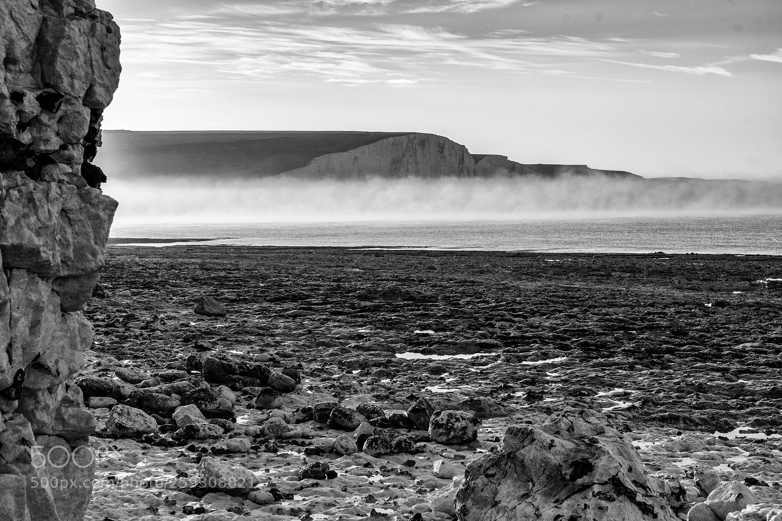 Nikon D5300 sample photo. Hazy cliffs photography