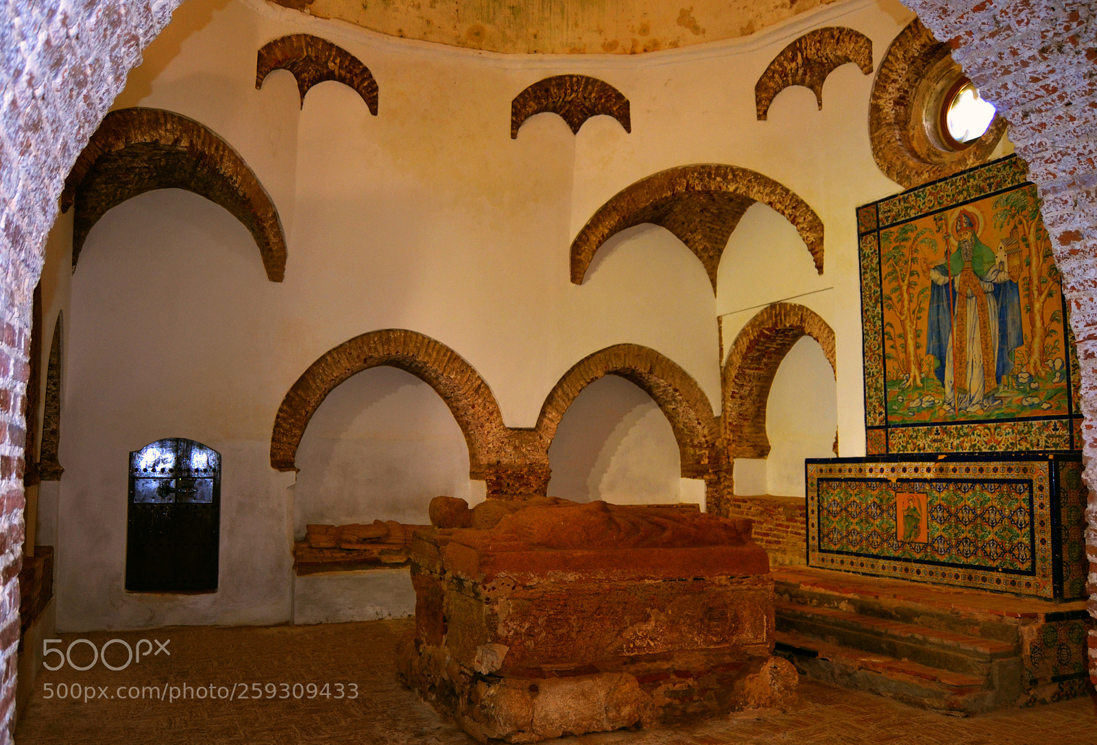 Nikon D3100 sample photo. Monasterio de tentudia photography