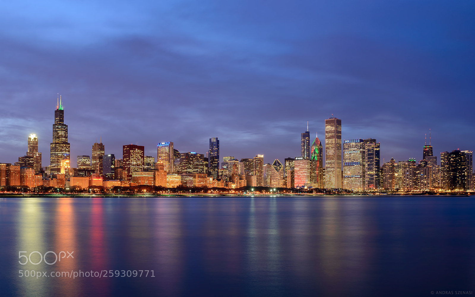Nikon D610 sample photo. Chicago skyline photography