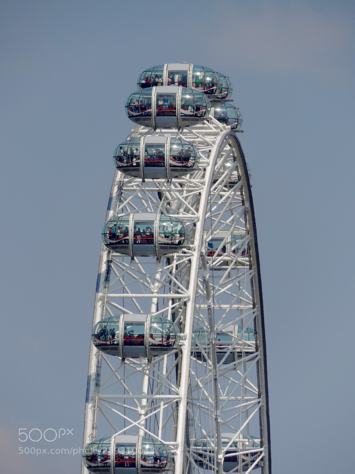 Nikon Coolpix P520 sample photo. London eye photography