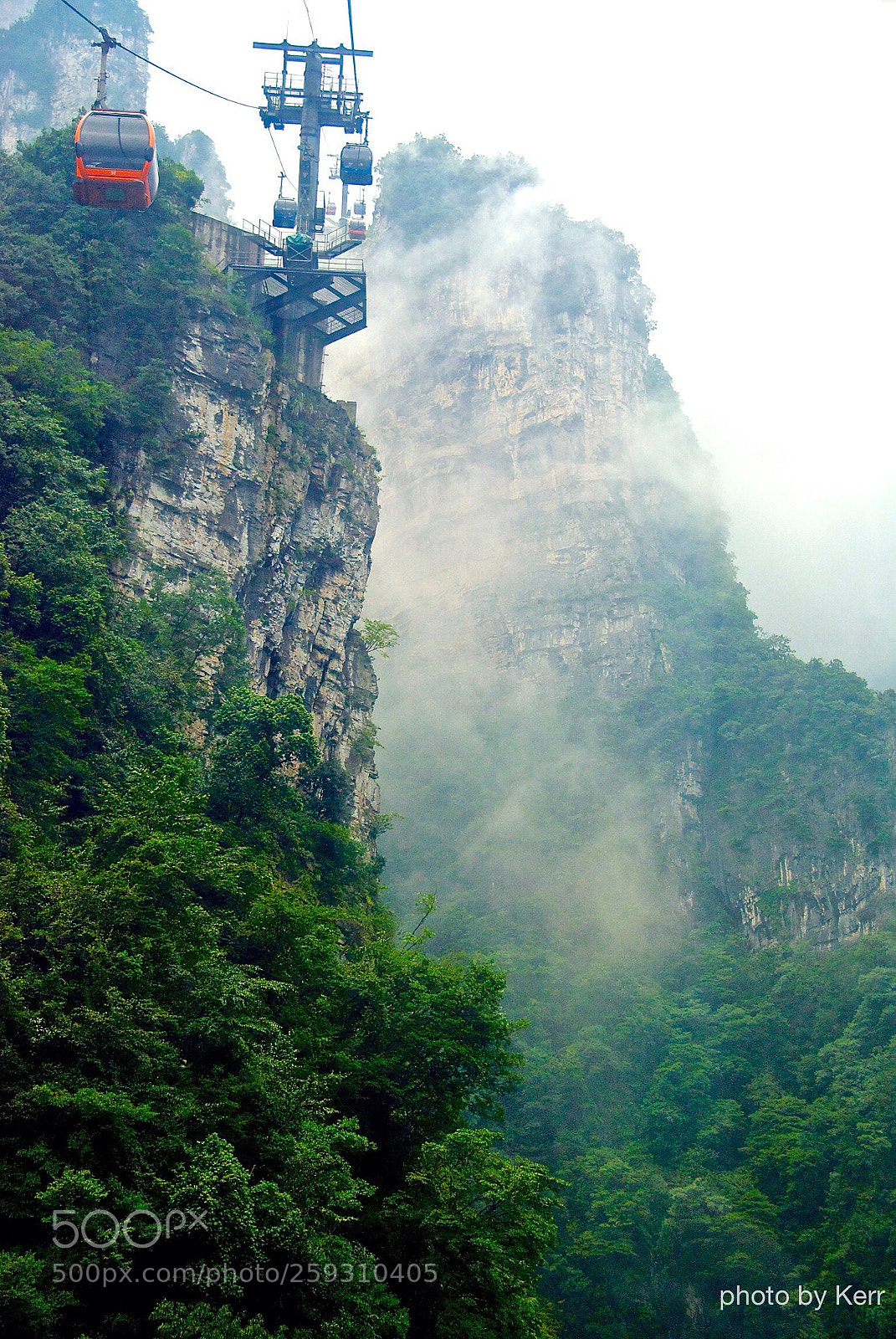 Nikon D80 sample photo. Cable car photography