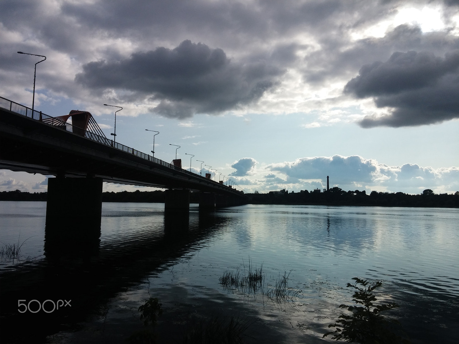 LG G2 sample photo. Bridge in riga photography