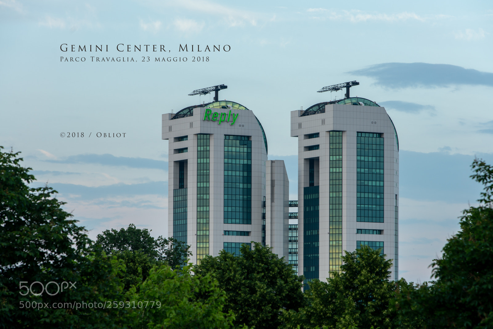 Sony a7R III sample photo. Gemini center, milano photography