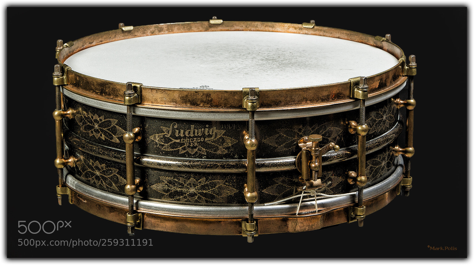 Canon EOS 7D sample photo. Ludwig black beauty snare photography