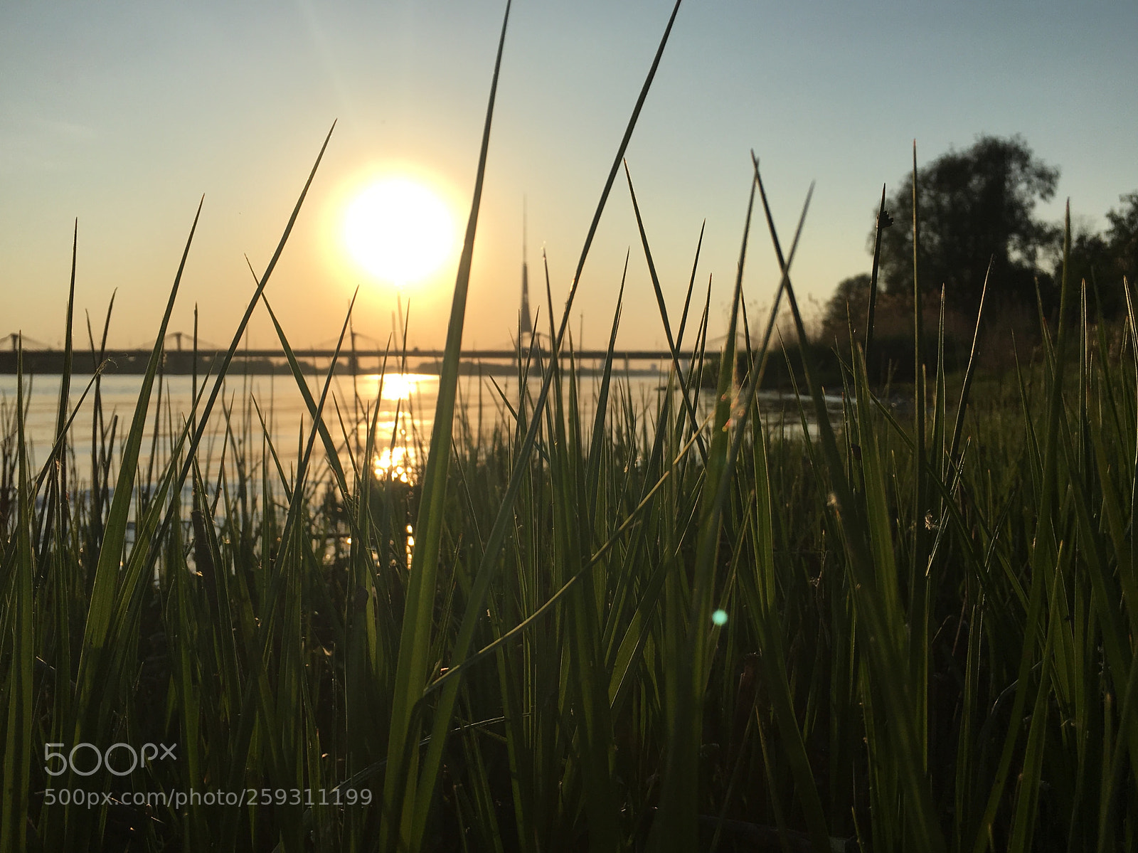 Apple iPhone 6s sample photo. Sunset in riga photography